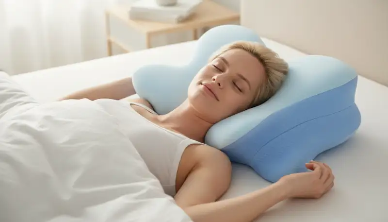 Das richtige Kopfkissen bei Nackenschmerzen