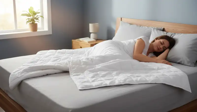 Die Gewichtsdecke: Tiefen Schlaf fördern