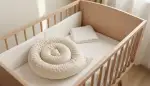 Geborgenheit im Babybett: Die Bettschlange