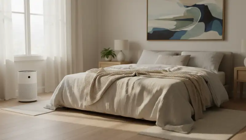 Luftreiniger: Schlüssel zu erholsamem Schlaf