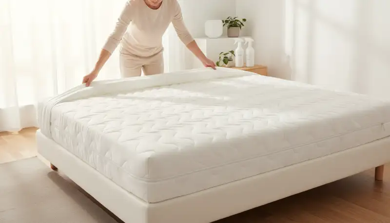 Matratzenbezug waschen: So bleibt er frisch