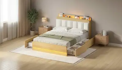 Stauraumbett: Clever Platz sparen