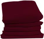 Moondream DecibelControl™ Akustikvorhang 3in1 | Lärmschutz | Thermoisolierung Winter+Sommer | 100% Verdunkelung | Patentierte Technologie | EU Herstellung | Faltenband | Rot MC330 | 140B x 300H cm