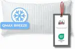 kühlender Kissenbezug ELSA, kühlender Kopfkissenbezug 40x80 cm, QMAX-Breeze Technologie & kuschel...