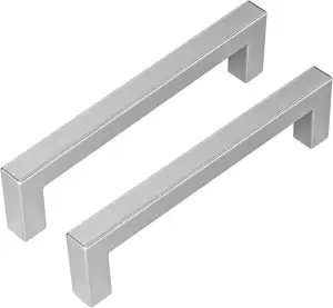 Goldenwarm 10x Möbelgriff Stangengriff Edelstahl Gebürstet Schrankgriffe Schubla