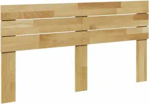 Massivholz Kopfteil 140 cm Eiche für Bettgestell mit stabilen Holzbeinen und natürlicher Insektenresistenz