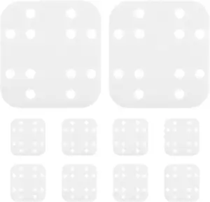 Besportble 10 StüCk Wiederverwendbare Luftbefeuchterpads Quadratische Mineralabs