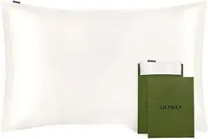 LILYSILK 100% 19MM Maulbeerseide Kissenbezug mit Umschlagverschluss superweiche 
