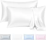 40x80 cm Lyocell Kissenbezüge, 100% Tencel Kissenbezüge, Atmungsaktiv & Hypoallergen, 2er-Pack fü...