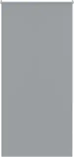 Aufun Verdunkelungsrollo Thermorollo Seitenzugrollo Seitenzug Klemmrollo ohne Bohren Klemmfix (70 x 210 cm, Grau)