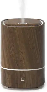 Nixtrve Aroma Diffuser–125ml Ultraschall Diffuser für ätherische Öle, Kaltvernebler mit 7-Farben LED-Licht, Auto-Abschaltung, für Zuhause und Büro