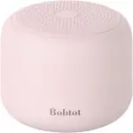 Bobtot Tragbarer Bluetooth-Lautsprecher, kabelloser wasserdichter Lautsprecher mit lautem Stereo-Sound, 15 Stunden Spielzeit, wiederaufladbarer Akku, integriertes Mikrofon mit Gurt (Rosa)