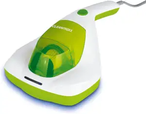 CLEANmaxx Milbensauger für Matratzen mit UV-C-Licht | Matratzenreiniger mit HEPA-Filter, entfernt...