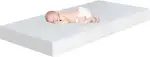 BedStory Babymatratze 70 x 140 für Babybett und Kinderbett,verstellbare Härte 12cm Höhe atmungsaktive Kindermatratze mit abnehmbarem und waschbarem Bezug, Oeko-TEX Standard 100 Zertifiziert