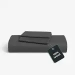 twenty:three Lyocell Bettwäsche (1x) 135x200 + (1x) 80x80 Dark Gray - 100% Tencel - Gewonnen aus ...