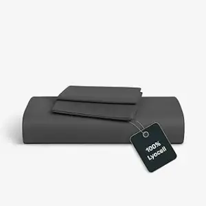 twenty:three Lyocell Bettwäsche (1x) 135x200 + (1x) 80x80 Dark Gray - 100% Tence