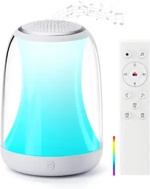 Hotmoon Nachtlicht Kinder Baby Geräuschmaschine, Lullight White Noise Machine Ba