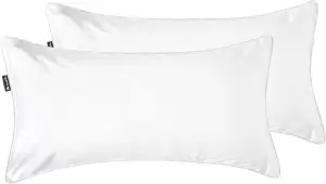 Cloudpillo Kissenbezug 40x80-2er-Pack Premium Kissen Cover mit Reißverschluss, Atmungsaktive Baum...