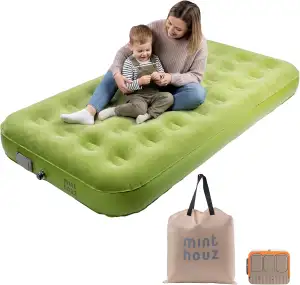 Minthouz Selbstaufblasbare luftmatratze, Isomatte Selbstaufblasend mit Integrier