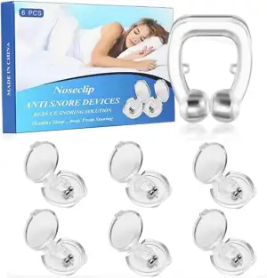 Schnarchstopper Anti Schnarch, 6PCS Nasenklammer Nasendilatator Gegen Schnarchen