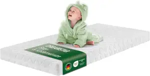 DREAMSTAR Ergo Kids Junior Babymatratze und Kindermatratze | Öko-TEX® | hautfreu