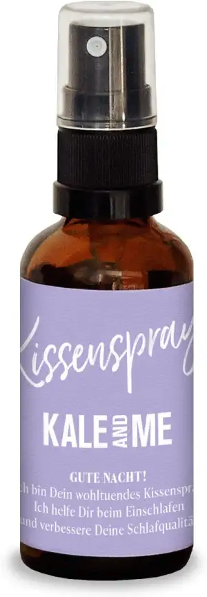 Kale and Me Lavendel Kissenspray zum Einschlafen, Raumduft und Duftspray fürs Ko