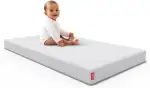 Bodyguard bett1 SuperBreeze Kindermatratze 70x140 cm für Neugeborene, Babys und Kleinkinder (Liegefläche bei 60 °C waschbar, rundum verstärkte Trittkante, Belüftungskanäle, QXSchaum, Oeko Tex 100)