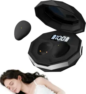 sunvito Schlafkopfhörer Bluetooth 6.0 – Mini Kabellose Kopfhörer zum Schlafen, Komfortabel & Leicht, Lang anhaltender Akku, Für Training, Arbeit & Reisen, Mit Leistungsanzeige