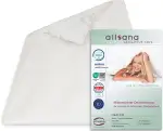 Allsana Allergiker Deckenbezug 135x200 cm | Allergie Bettwäsche | Anti Milben Encasing | Milbenschutz für Hausstauballergiker | allergendichter Bettdecken Zwischenbezug | Hohenstein Zertifiziert