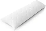 Siebenschläfer Seitenschläferkissen - Langes Kissen für Seitenschläfer - Body Pillow BZW Körperkissen mit Mikrofaser-Füllung (40 x 145 cm)