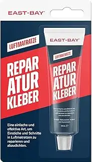 East Bay Luftmatratzen-Reparaturset | Reparaturkleber für Luftmatratzen | Gummi-