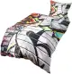 G BETTWARENSHOP Renforcé Bettwäsche Set Graffiti • mega Coole Bunte Jugendzimmer Bettwäsche NYC S...