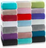 MALIKA Warme Plüsch Spannbettlaken Cashmere-Touch Bettlaken Jersey Flanell Fleece Spannbetttuch Laken Biber-Touch, Farbe:Anthrazit, Größe:140-160 x 200 cm