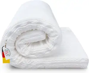 FMP Matratzenmanufaktur, Visco Topper 8 cm, Memory Foam Matratzenauflage für opt
