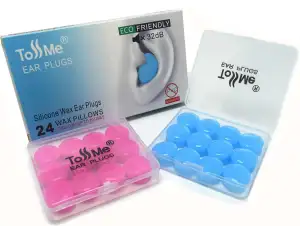 (12 Paar) Silikon-Ohrstöpsel, starker Lärmschutz, Ohrstöpsel zum Schwimmen, für 