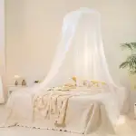 empasa Moskitonetz Bett für Einzel- oder Doppelbetten Betthimmel für Reise Camping oder Zuhause, feinmaschiges großes Mückennetz 1250 x 250 cm Baldachin Insektenschutz Indoor Outdoor