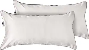 Cloudpillo Kissenbezug 40x80-2er-Pack Premium Kissen Cover mit Reißverschluss, A