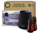 Air Wick Aroma-Öl – Starter Set – Diffuser mit ätherischen Ölen – Raumduft Entspannender Lavendel – 2 x 20 ml Nachfüllern + Gerät