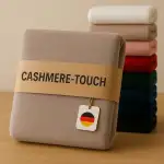 Kuscheli® - warme Spannbettlaken 90x200cm - 100x200cm Taupe kuschelige Winter Cashmere-Touch Plüsch Bettlaken - Jersey Fleece Biber Spannbetttuch Laken