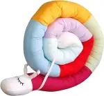 Generisch Bettschnecke, Bettschlange XXL (Motiv Pastell) Länge 250cm **personalisierbar**Seitensc...