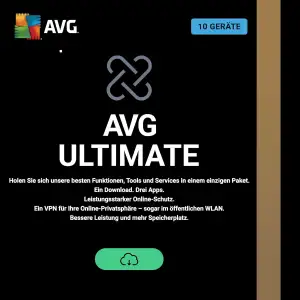 AVG Ultimate 2026 | 10 Geräte | 1 Jahr | Aktivierungscode per Email