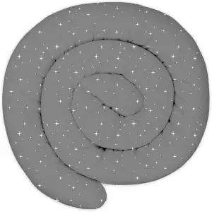 Totsy Baby XXL Bettschlange Bettkissen Stillkissen Bettrolle Bettkantenschutz Zierkissen Bettumrandung Schlange XL Handmade Galaxie 150 cm Oeko-Tex-Zertifikat