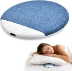 Kissenlautsprecher Bluetooth, Tragbarer Kissen Lautsprecher mit Beruhigendem Weißem Rauschen, Schlaflautsprecher Bluetooth Privater Schlaf-Kopfhörer Intelligenter Sleep Timer für Tiefschläfer