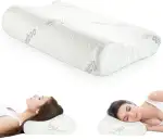 Orthopädisches Nackenstützkissen aus Memory Foam – Ergonomisches Kopfkissen für Seiten- & Rückenschläfer – Atmungsaktives Kissen mit waschbarem Bezug