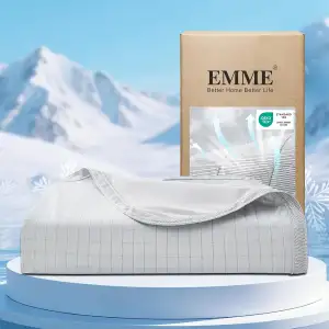EMME Kühlende Decke 5X Belüftung Arc-Chill 3.0 Grid-Airy Sommerdecke Bett Q-Max>