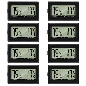 Thlevel Thermometer Hygrometer Mini Digitales Innen Thermo-Hygrometer Luftfeucht