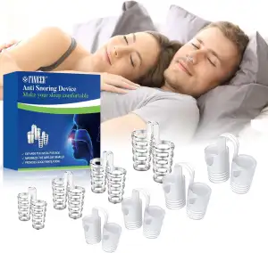 8 Stück Schnarchstopper, Schnarchen Stopper, Anti Schnarch Nasenspreizer, Wieder