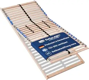 Betten-ABC 7-Zonen-Lattenrost Madera - 80x200cm - mit Bettkastenfunktion - indiv