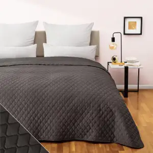 Blumtal Tagesdecke 220x240 cm - Oeko-TEX zertifizierter Bettüberwurf 220x240 cm 