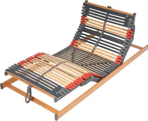 FMP Matratzenmanufaktur, 7 Zonen Lattenrost Rhodos® EcoMove EL, Kopf- und Fußtei